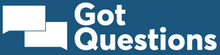 Got Questions logo blue background
