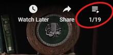 YouTube playlist icon YouTube playlist icon
